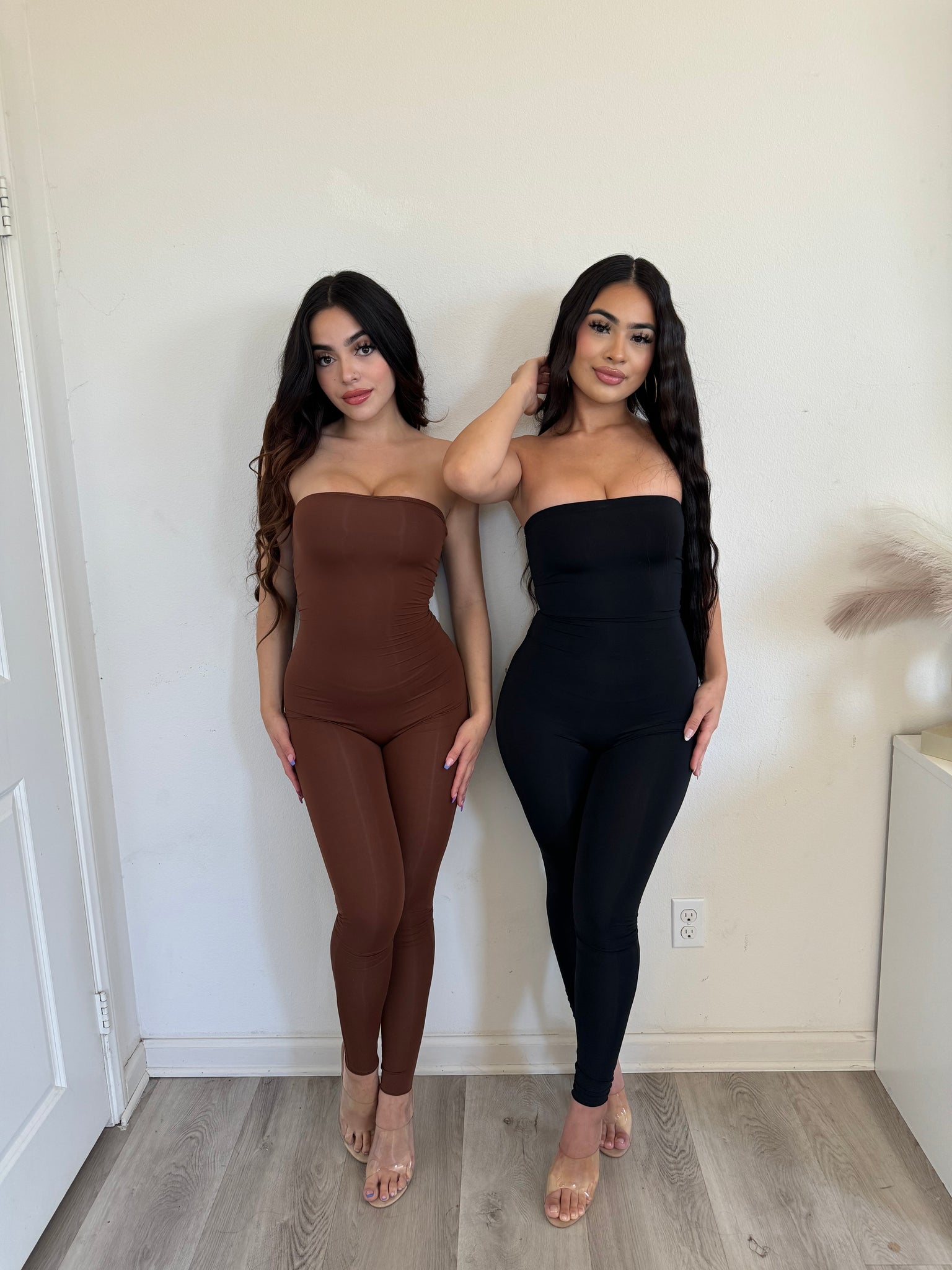 Kiara jumpsuit (coffee ) 3049